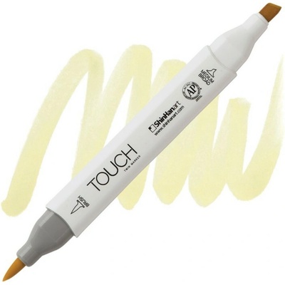 Lihová fixa TOUCH oboustranná Brush & Chisel, Pastel green (Y49)