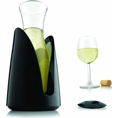 Vacu Vin Chladící karafa 1 l černá