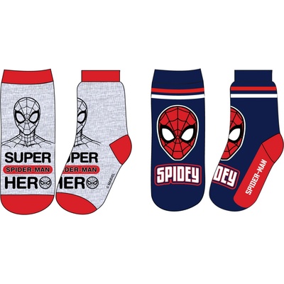 Spider-Man 52341341 šedá tmavo modrá