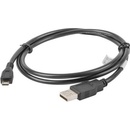 Lanberg CA-USBM-10CC-0010-BK Micro USB (M) na USB-A (M) 2.0, 1m, černý