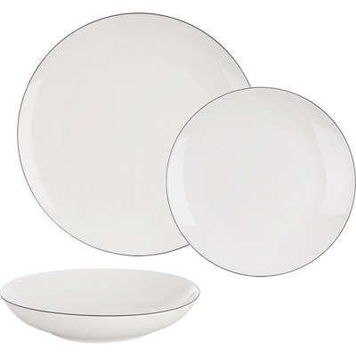 Orion Комплект за хранене 18 бр. от костен порцелан Decora - Orion (129599)