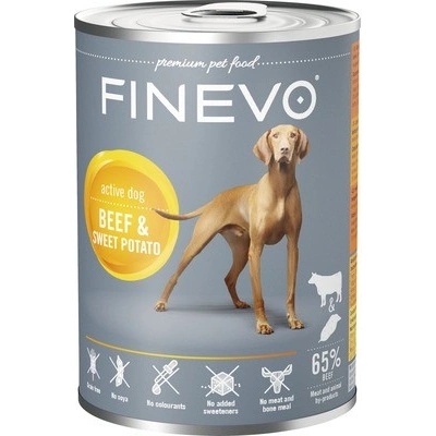 Finevo Active Dog hovädzie a sladké zemiaky 800 g
