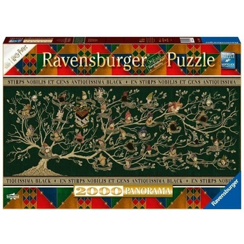 Ravensburger Panorama Harry Potter Rodokmen 2000 dílků