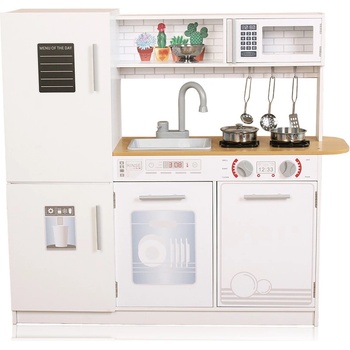 Chipolino Дървена кухня Chipolino - С 5 метални съда за готвене (DIWH02405553)