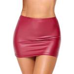 Cottelli Collection Matte Look Mini Skirt 2770288 Red S