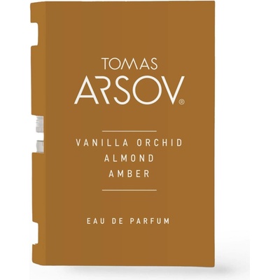 Tomas Arsov vanilla orchid almond amber parfémovaná voda unisex 2 ml vzorek