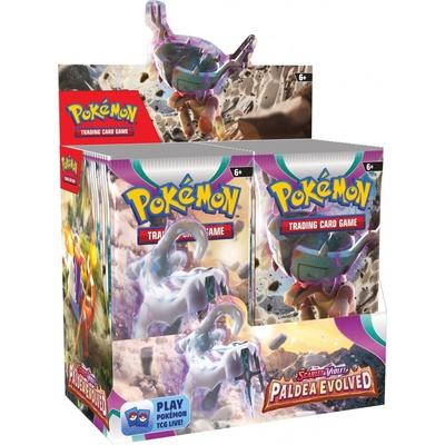 Pokémon TCG Paldea Evolved Booster Box – Zboží Dáma