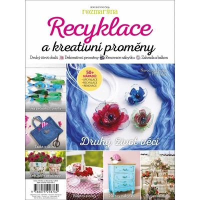 Kreativní proměny a recyklace - Knihovnička Rozmarýna