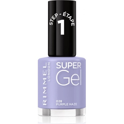 Rimmel Super Gel gélový lak na nechty 028 Purple Haze 12 ml