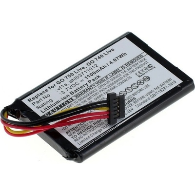 OTB Batéria pre TomTom Go 740 Live / 750 Live, 1100 mAh