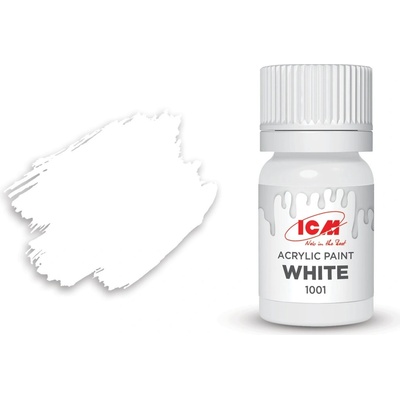 ICM Farba White 12ml