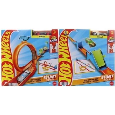 Hot Wheels Stunt Tracks dráha s kaskadérskymi prvkami