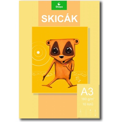 Stepa skicák A3 10 listů