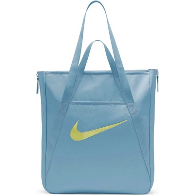 Nike GYM TOTE Světle modrá Žlutá