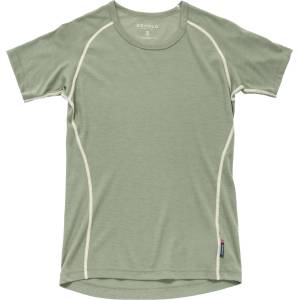 Devold Дамско мериносово термобельо Devold Women's Lauparen Merino 190 Base Tee Merino base layer - Fog (115-2427-0113)