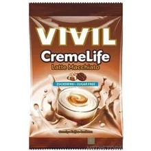 VIVIL BONBONS CREME LIFE Latte Macchiato drops so smotanovo kávovou príchuťou bez cukru 60 g