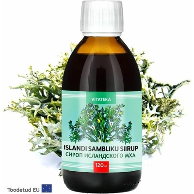 Vitateka Sirup z islandského lišejníku 120 ml