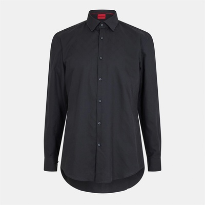 HUGO BOSS Риза с дълъг ръкав Boss Men's Kenno Long Sleeve Oxford Shirt - Black