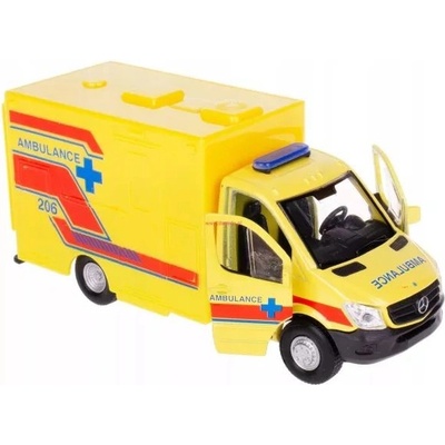 Welly City Duty: Mercedes Benz Sprinter sanitka model 1:34