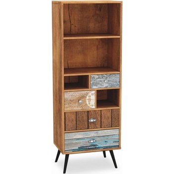 Halmar Regál Mezo REG-1 dub wotan / viacfarebný