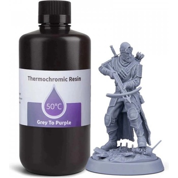 Elegoo Thermochromic Resin 1KG, From Grey to Purple (50.103.0059)