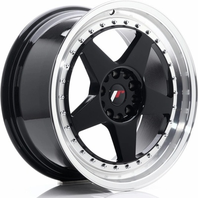 JAPAN RACING JR6 8,5x18 5x114,3 ET22 gloss black/machined Lim