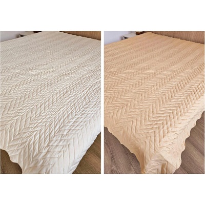 GoHome Двулицево шалте - Капучино/Екрю