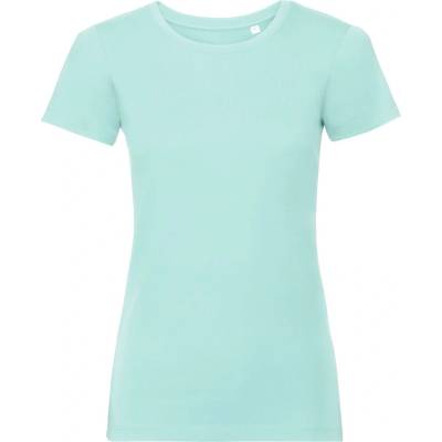Russell Athletic 108f / Дамска тениска от 100% органичен памук - аква m (10108f02202)