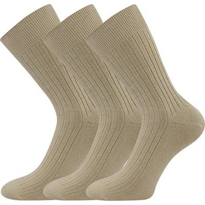 Lonka ponožky Zebran 3 pár béžová