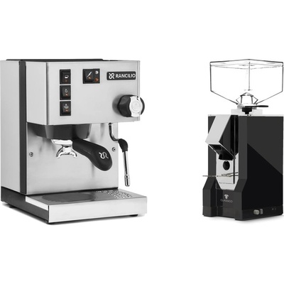 Set Rancilio Silvia BC + Eureka Mignon Classico