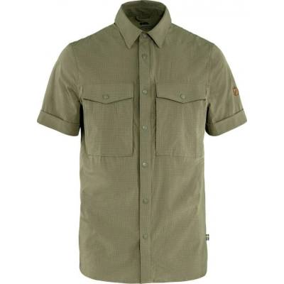Fjallraven Abisko Trekking košile krátký rukáv light olive
