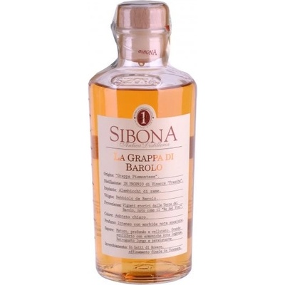 Sibona Barolo Riserva 40% 0,5 l (holá láhev)