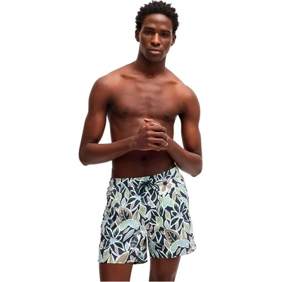 HUGO BOSS Бански гащета HUGO Calala 01 swimming shorts - Blue (Navy)