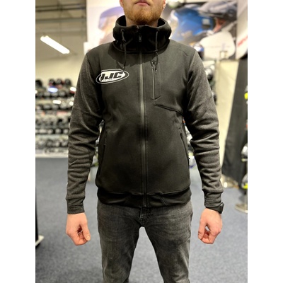 HJC mikina TEAM Zip black/heather grey