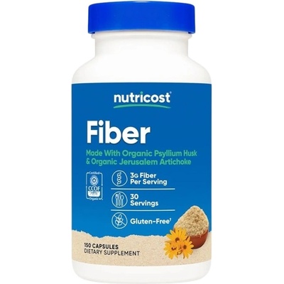 Nutricost Fiber | with Husk & Artichoke [150 капсули]