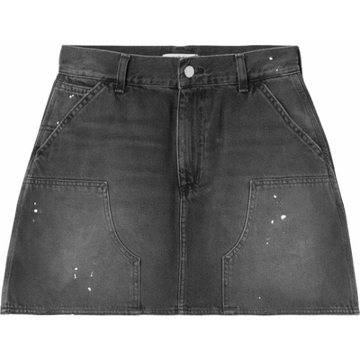 Carhartt sukně WIP Maeve Double Knee WMS černá
