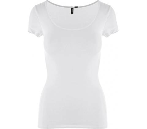Vero Moda BASIC TRIČKO DÁMSKÉ BÍLÉ