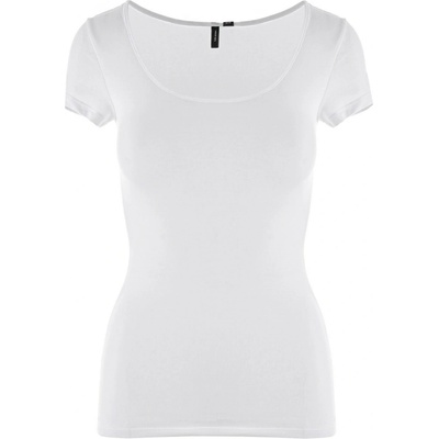 Vero Moda BASIC TRIČKO DÁMSKÉ BÍLÉ