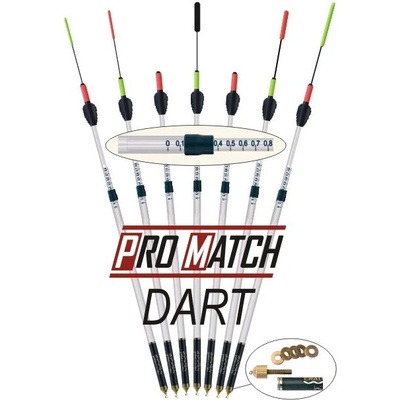 Cralusso plavák Pro Match With Dart 7 g
