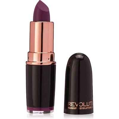 Revolution Beauty Iconic Pro Lipstick Крем червило Liberty Matte Purple 32 g