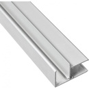 Easy Click Rohová lišta stříbrná ALU-L 2m 16mm