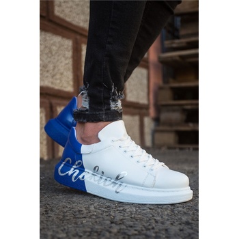 Chekich Унисекс обувки CH254 - Бели със Син #359806 (359806_Бяло)