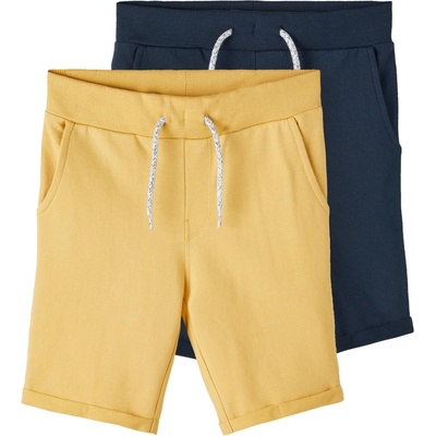 NAME IT Панталон 'Vermo' синьо, жълто, размер 110