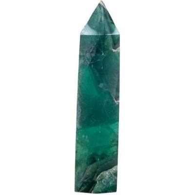Nefertitis Fluorit zelený tromlovaný - L - cca 2,5 - 3 cm