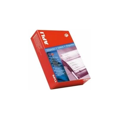 APLI Етикети за принтер Apli 88, 9 x 36, 0 mm Бял 500 Листи