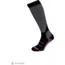 Blizzard Wool Sport Junior ski dětské ponožky černá/růžová