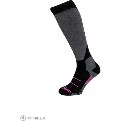 Blizzard Wool Sport Junior ski dětské ponožky černá/růžová