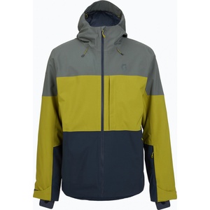 SCOTT Мъжко скиорско яке SCOTT Ultimate Dryo 10 shadow grey/meadow green