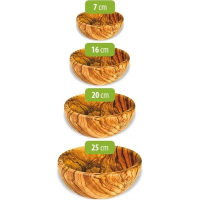 ARTE LEGNO MASIVNÍ miska 7 cm