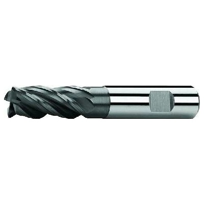 ZPS-FN Fréza válcová čelní 16x32x92, Z4,35°-38°, DIN 6527L, SK, AlCrN, N Rozměr: 12x26x83 mm R2